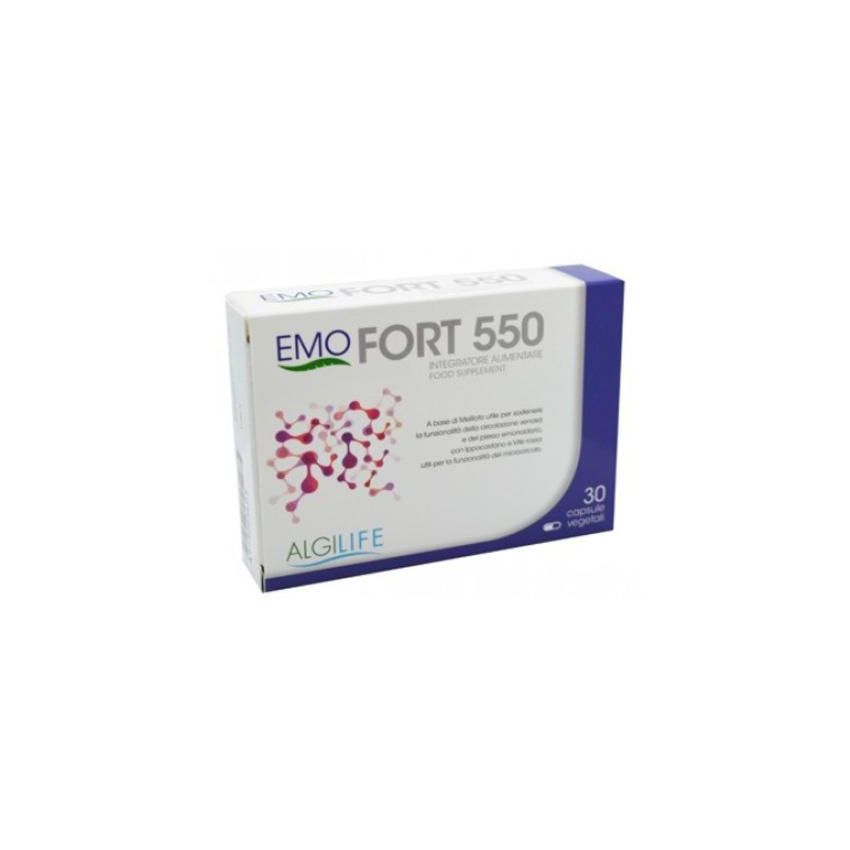 Emofort 550 - 30 Capsule Vegetali per il Rinforzo del Sistema Immunitario