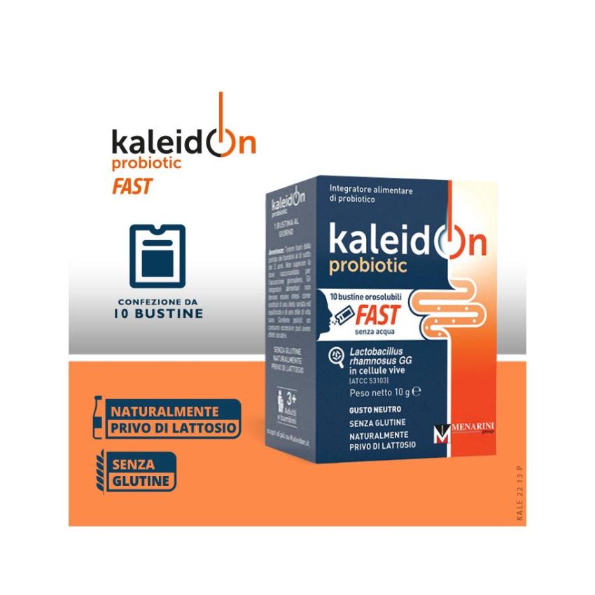 Kaleidon Probiotico Rapido - 10 Bustine Orosolubili