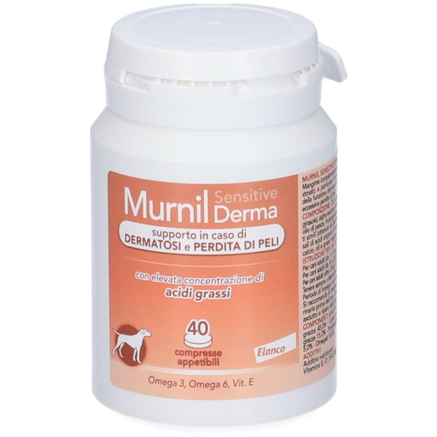 Murnil Sensitive Derma: Integratore Alimentare per Cani con Pelle Sensibile