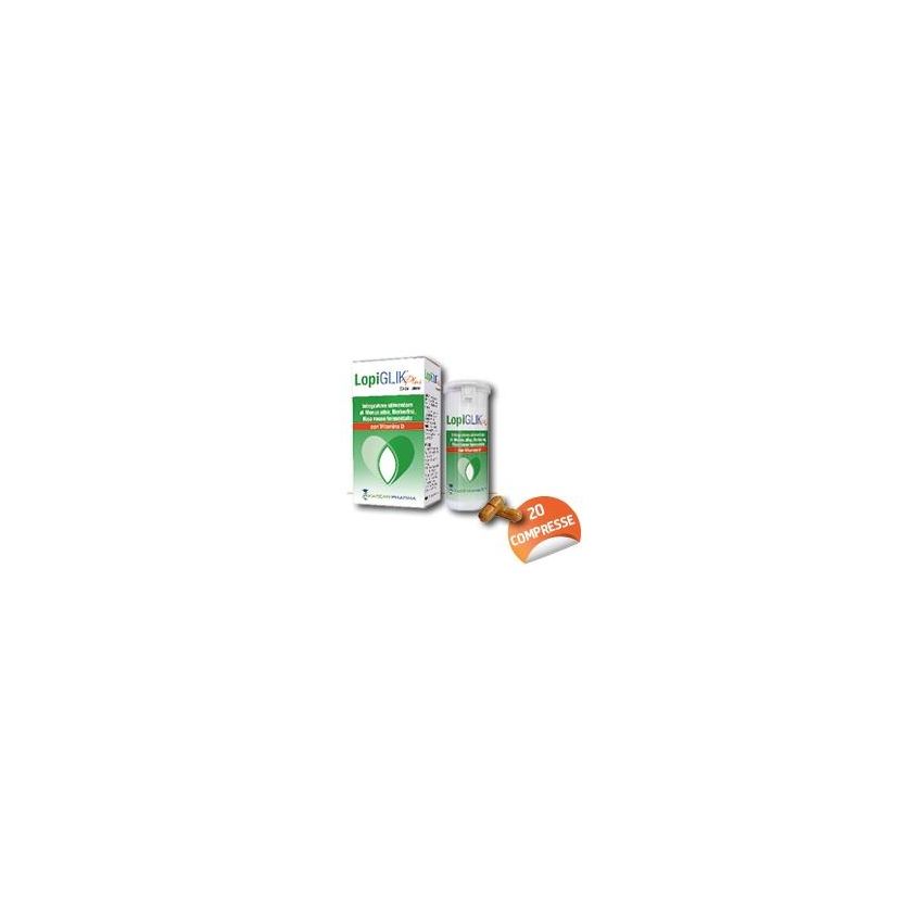 Lopiglik Plus - 20 Compresse di Supporto alla Salute