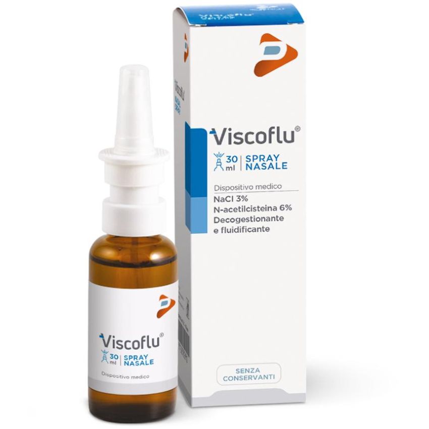 Viscoflu Spray Nasale 30ml per Congestione Nasale