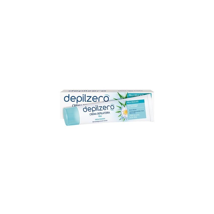 Depilzero Crema Depilatoria per il Viso, 50 ml