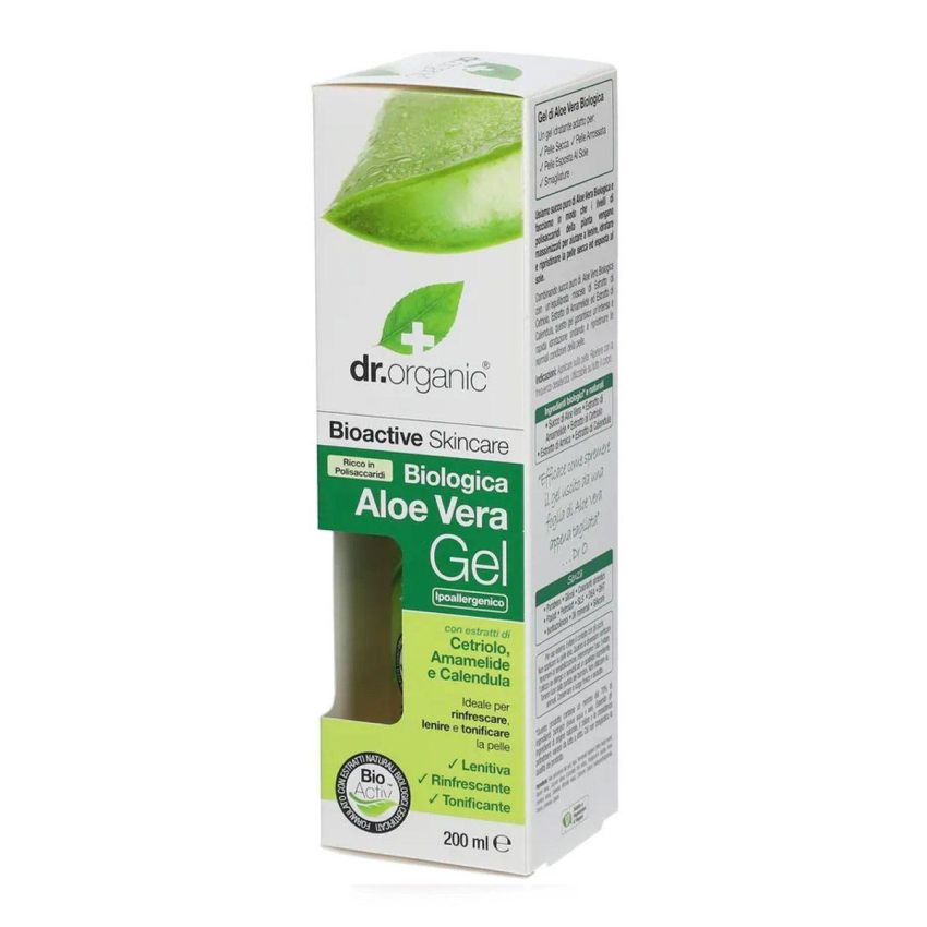 Dr. Organic Gel di Aloe e Cetriolo per la Cura della Pelle
