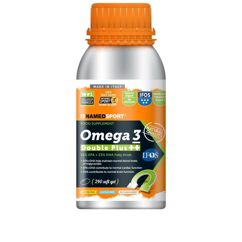 Named Sport Double Plus Omega 3 - 240 Capsule Pack