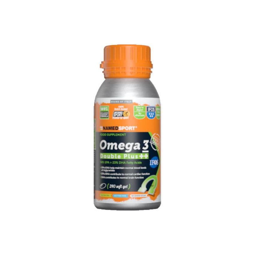 Named Sport Double Plus Omega 3 - 240 Capsule Pack