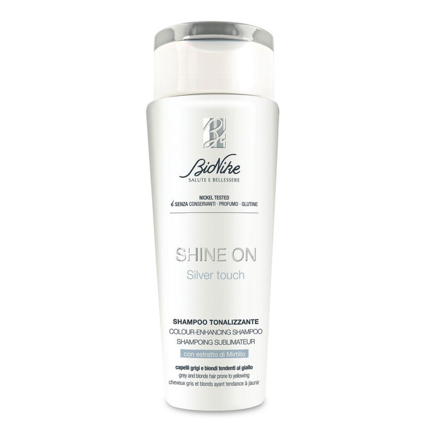 Bionike Shine On Silver Touch Shampoo 200ml - Riflessi Argento