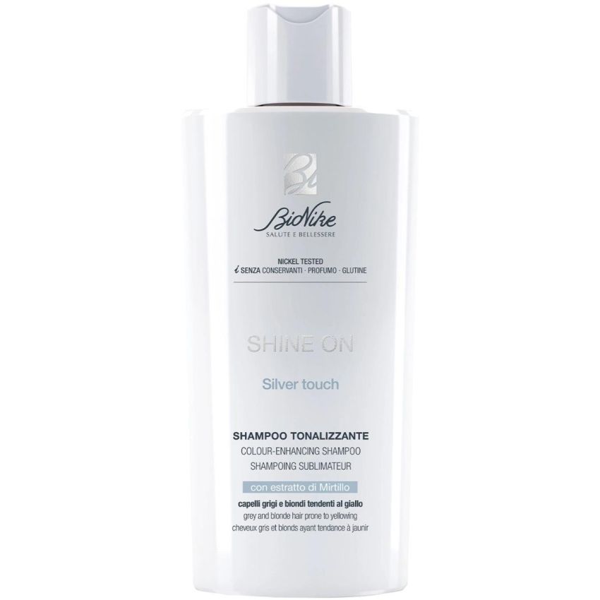 Bionike Shine On Silver Touch Shampoo 200ml - Riflessi Argento