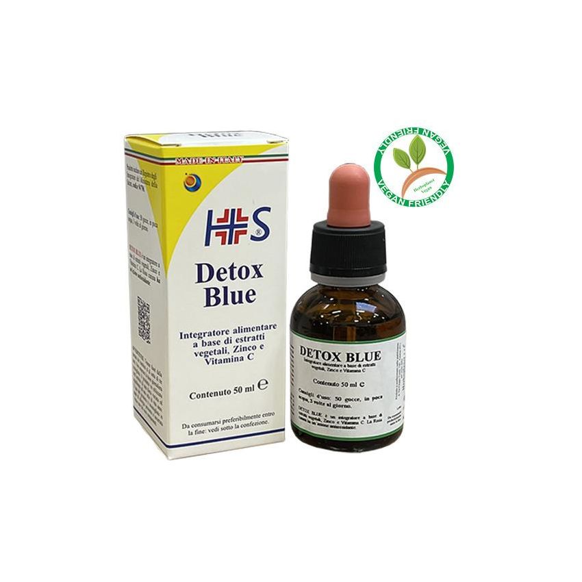 Herboplanet Detox Blue - Gocce Detoxificanti, 50ml