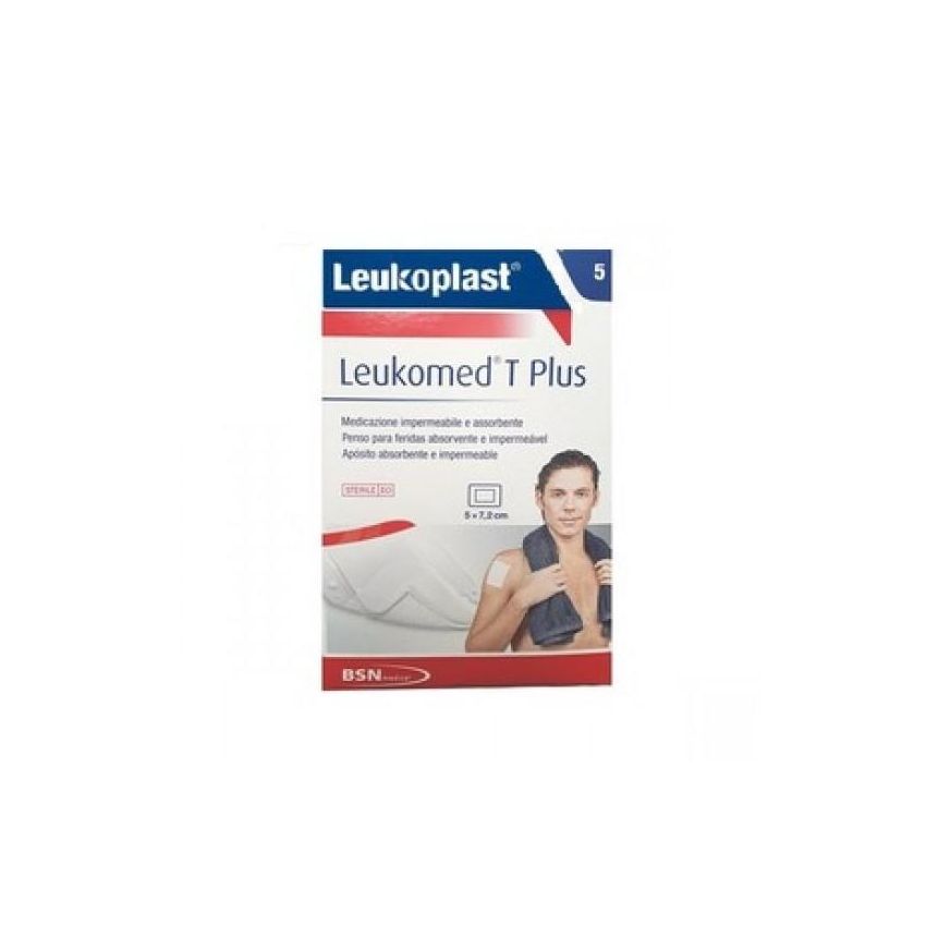 Medicazione Post-Operatoria Impermeabile e Trasparente Leukomed T Plus - 7,2x5cm