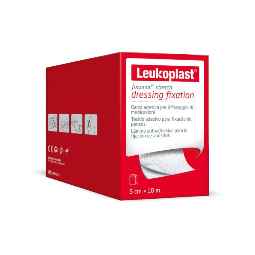 Garza Adesiva Elastica Fixomull Stretch 10mx5cm