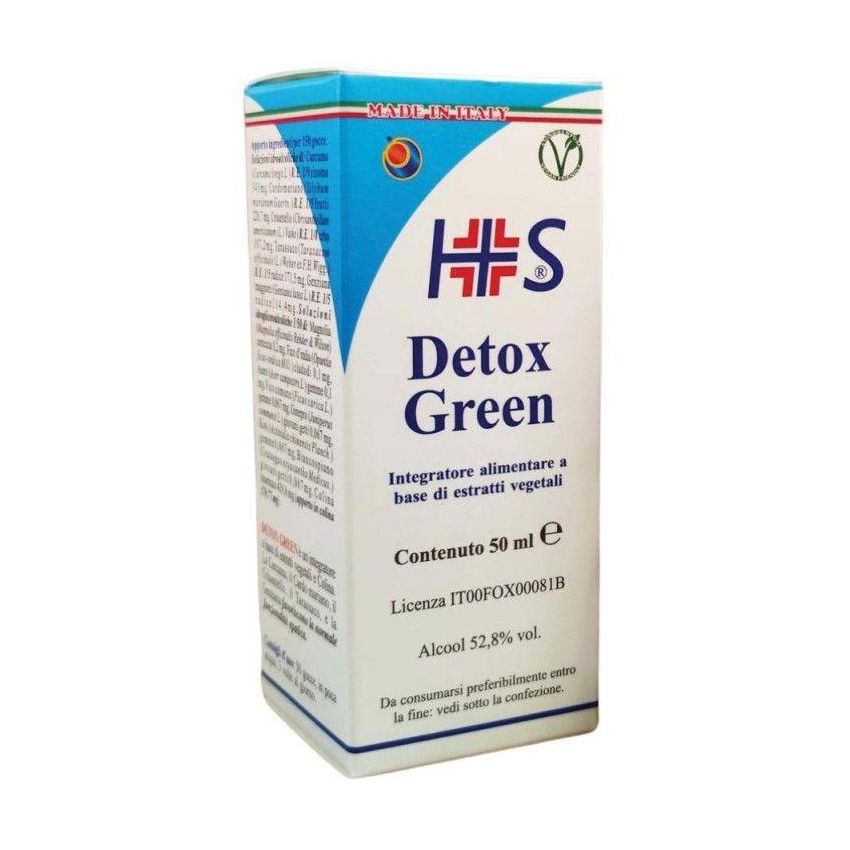 Herboplanet Detox Green - Gocce di Disintossicazione Naturale 50ml