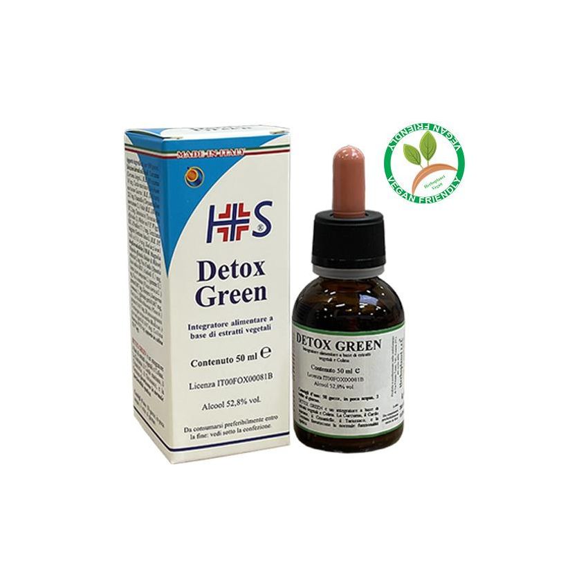 Herboplanet Detox Green - Gocce di Disintossicazione Naturale 50ml