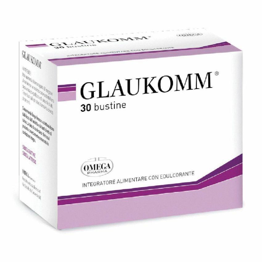 Glaukomm: Supplemento per la Salute degli Occhi, 30 Bustine