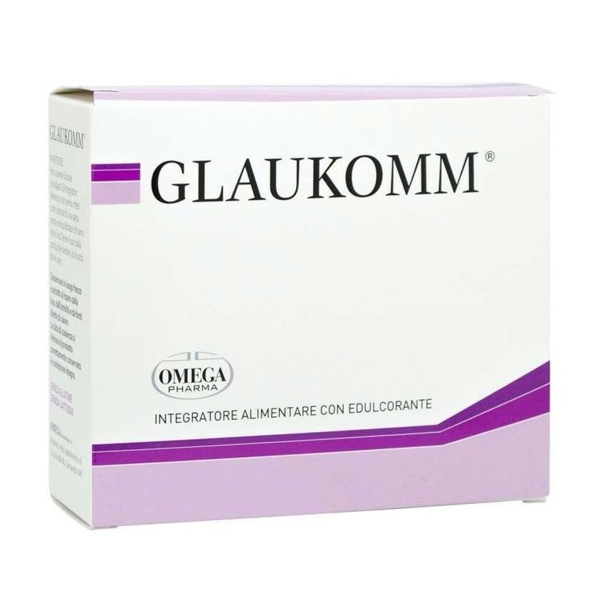Glaukomm: Supplemento per la Salute degli Occhi, 30 Bustine