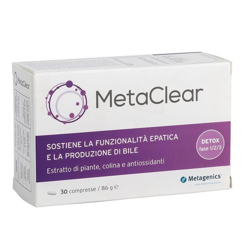 Metaclear Detox - 30 Compresse Purificanti