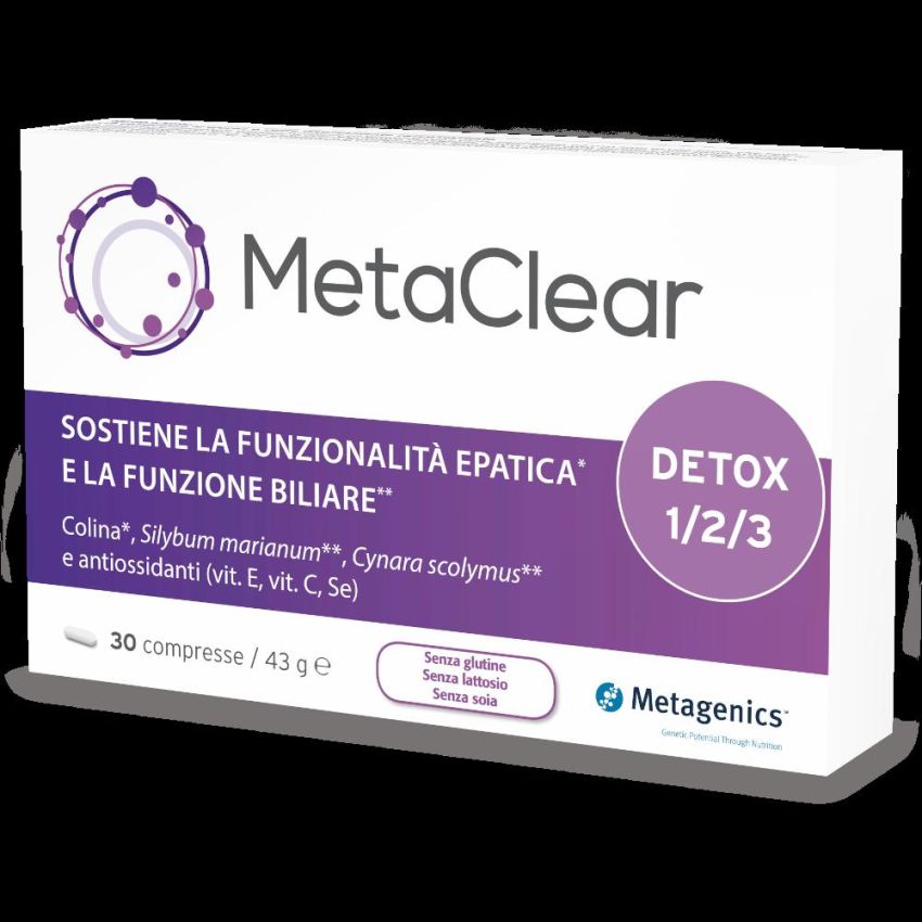 Metaclear Detox - 30 Compresse Purificanti