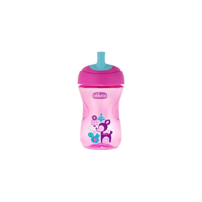 Tazza Avanzata Chicco Rosa per Bambini di 12 Mesi+