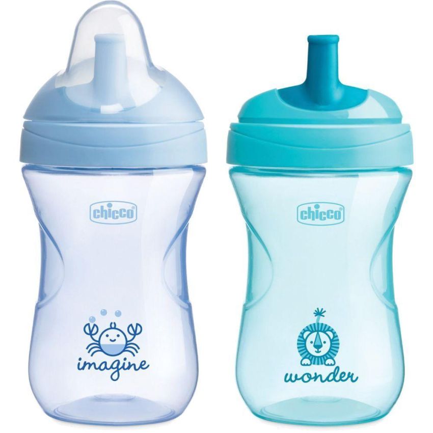 Tazza Advance Azzurra per Bambini da Chicco, 12+ Mesi