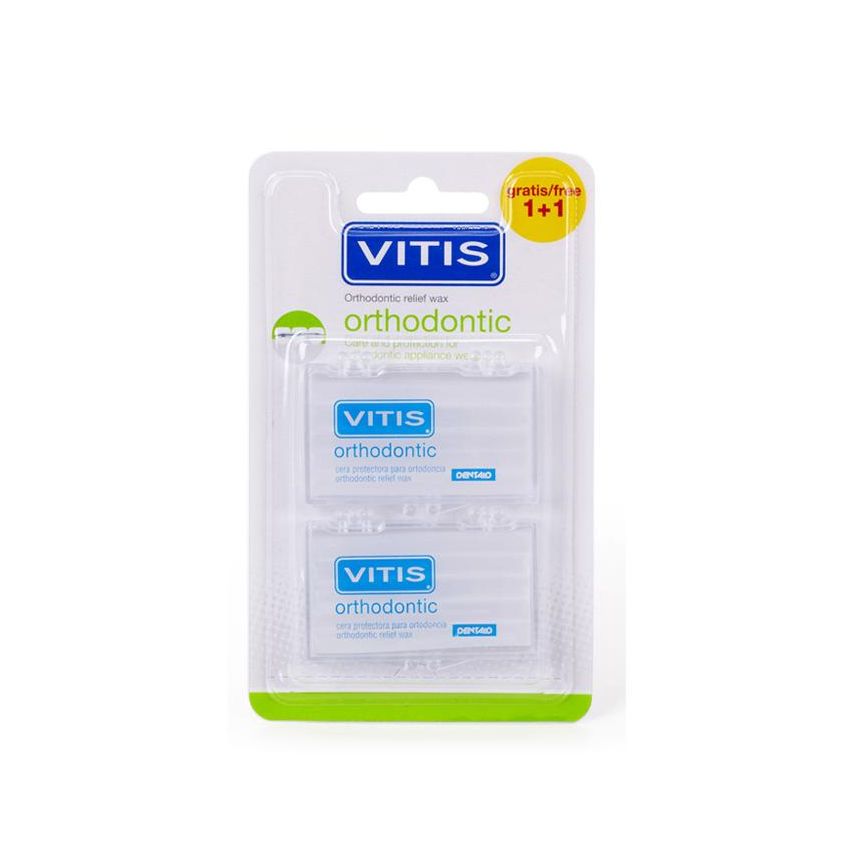 Vitis Orthodontic Cera - Cera Ortodontica per Apparecchi - 1 Blister