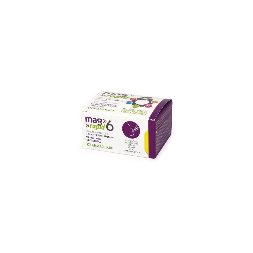 Rapido Magnesio 6 - Confezione da 20 Bustine