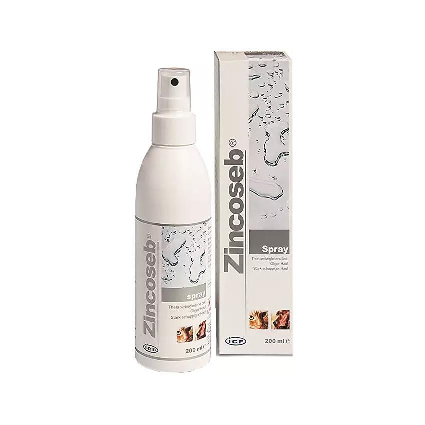 Zincoseb Skin Care Spray 200ml - Soluzione Dermatologica per Animali