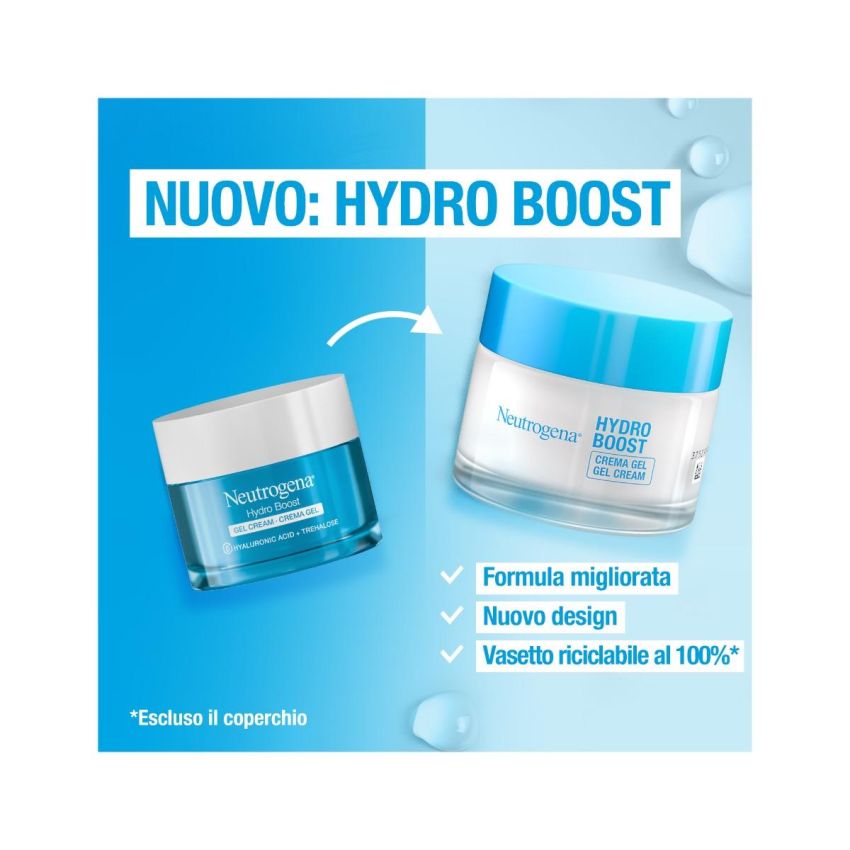 Neutrogena Hydro Boost Idratante Crema Gel, 50ml