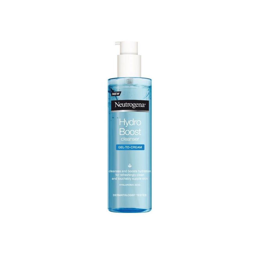 Neutrogena Hydro Boost Gel Detergente Idratante in Acqua, 200ml