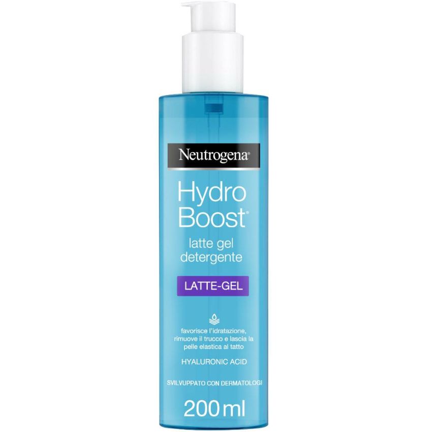 Latte Gel Detergente Neutrogena Hydro Boost 200ml per Idratazione Intensa