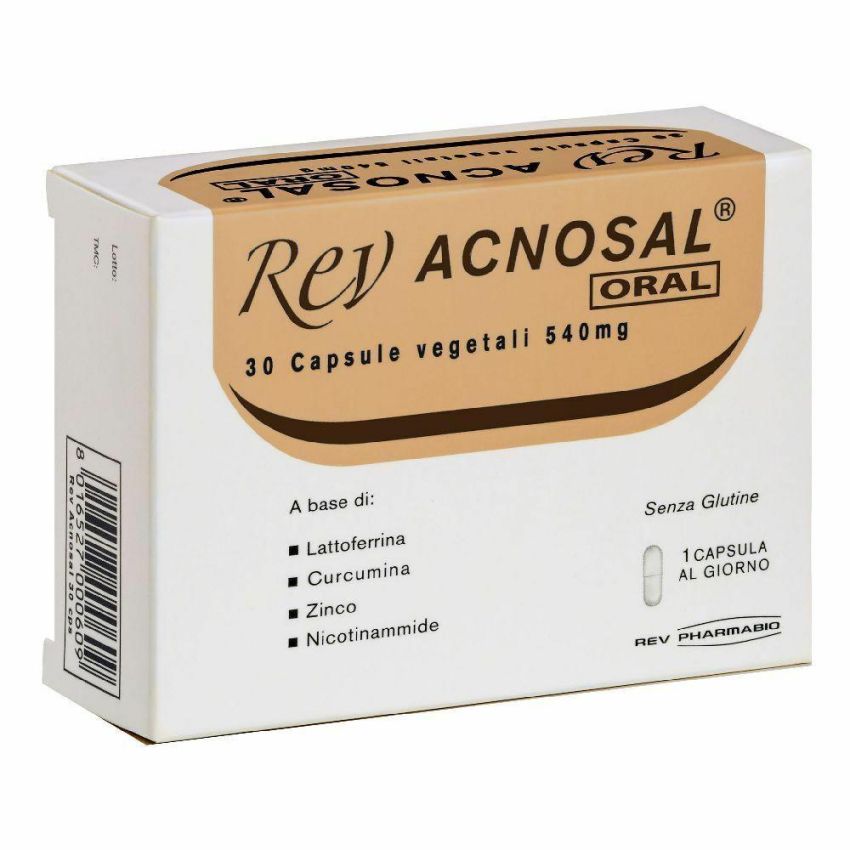 Rev Acnosal Trattamento Orale per Acne - 30 Capsule