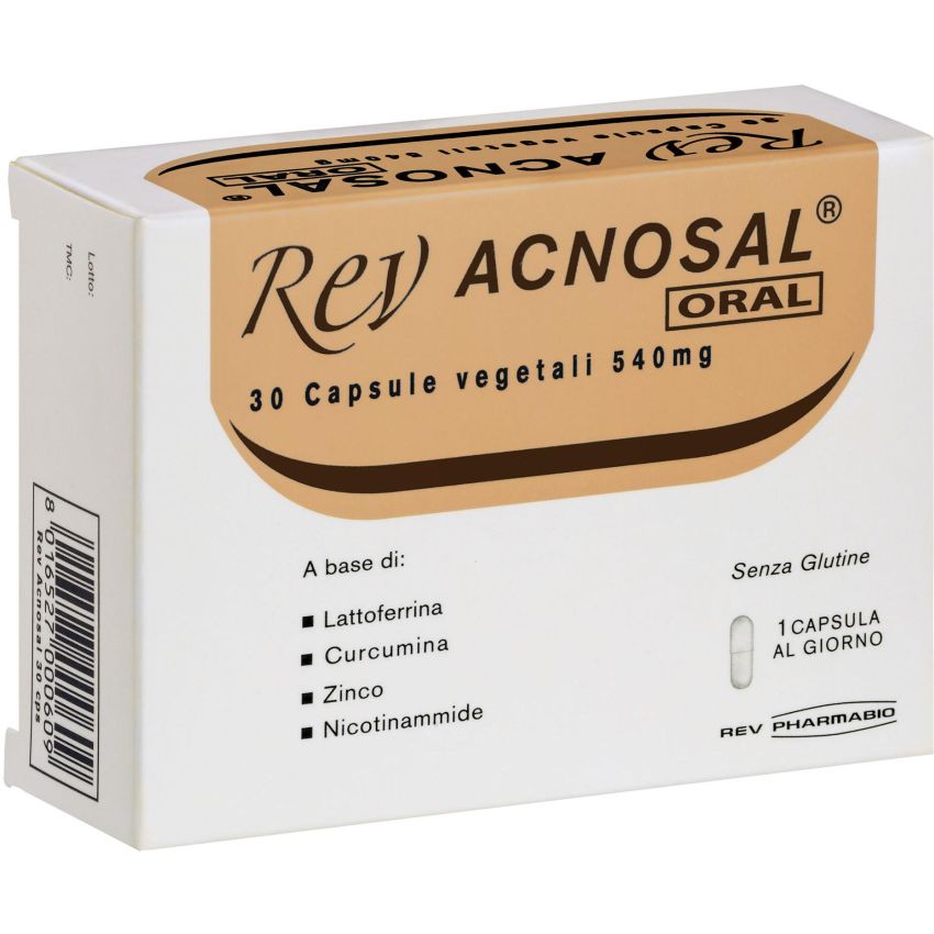 Rev Acnosal Trattamento Orale per Acne - 30 Capsule
