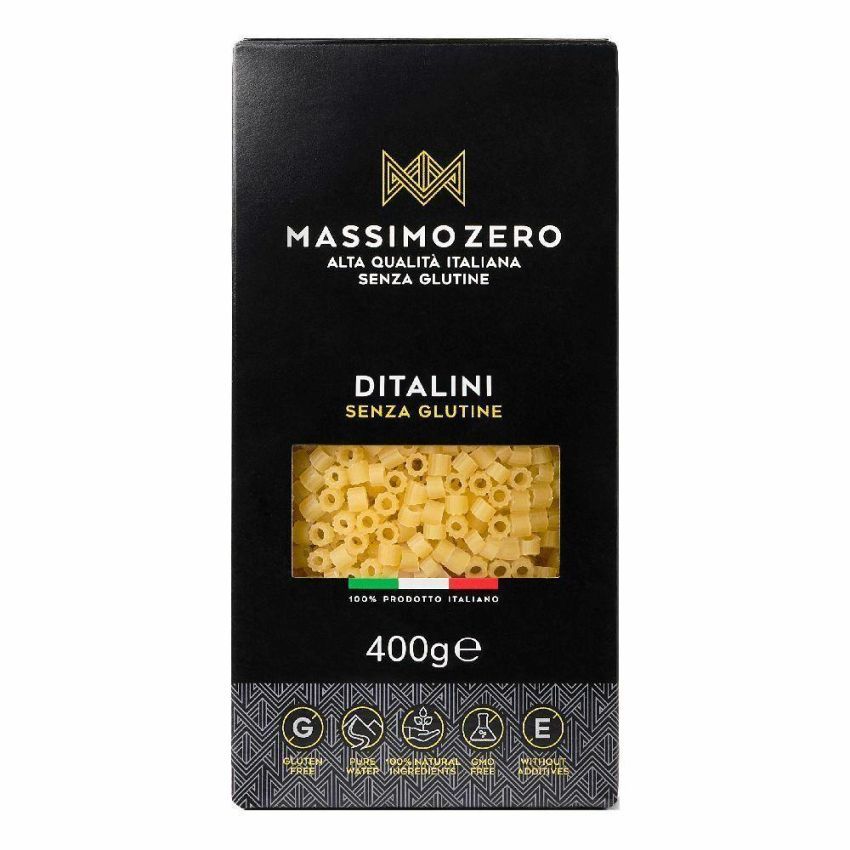 Ditalini Pasta Zero Glutine di Massimo, 400g