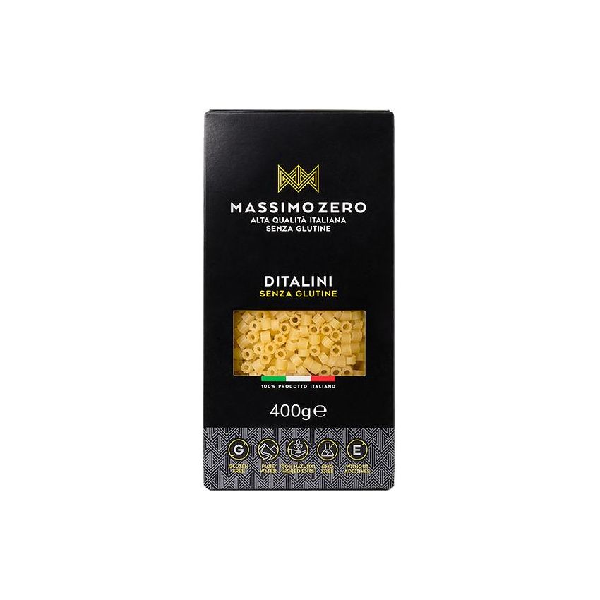 Ditalini Pasta Zero Glutine di Massimo, 400g