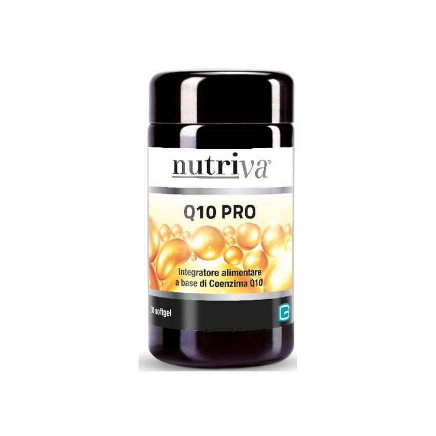 Nutriva Pro CoQ10 Advanced Formula - 30 Capsule Softgel Senza Gelatina