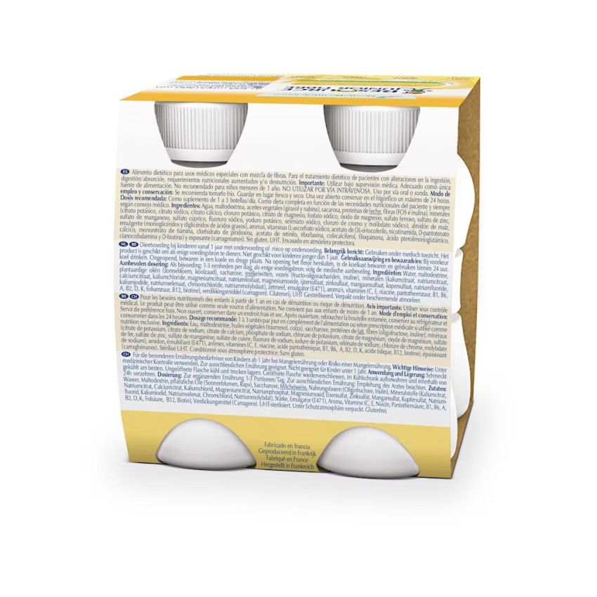 Bevanda Ipercalorica alla Vaniglia Resource Junior Fibre - 4x200ml