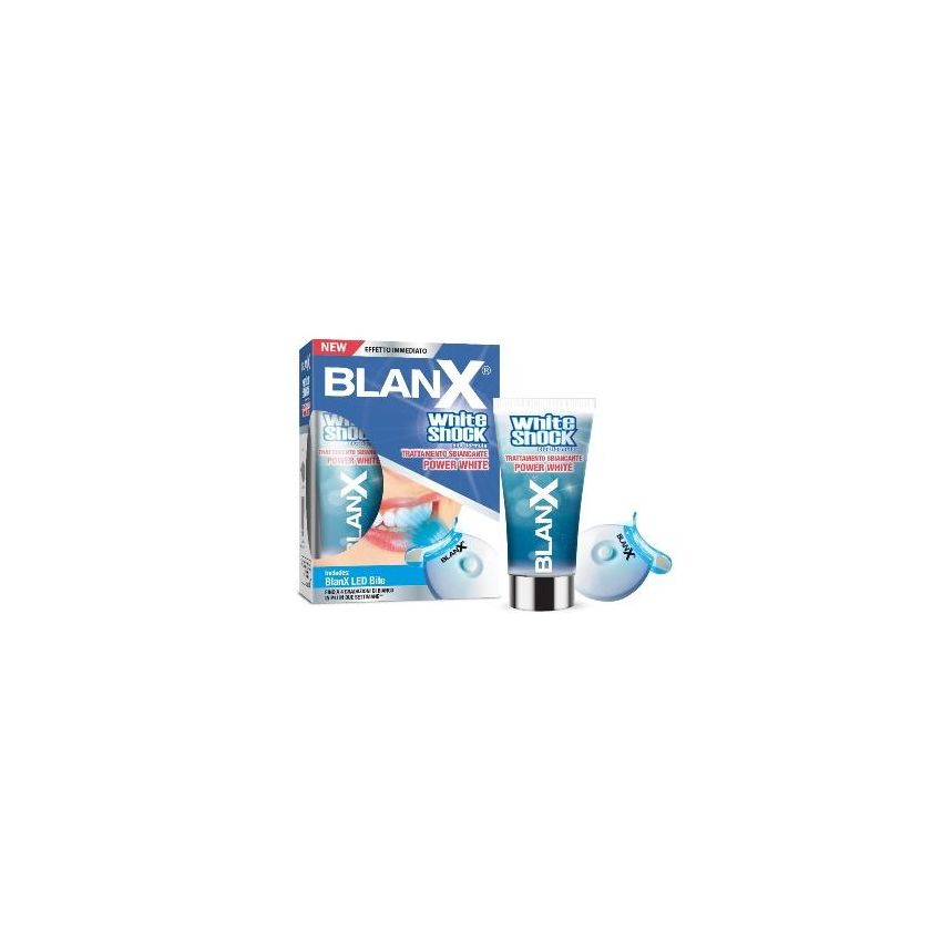 Blanx White Shock Trattamento per Sbiancamento Intenso con Bite
