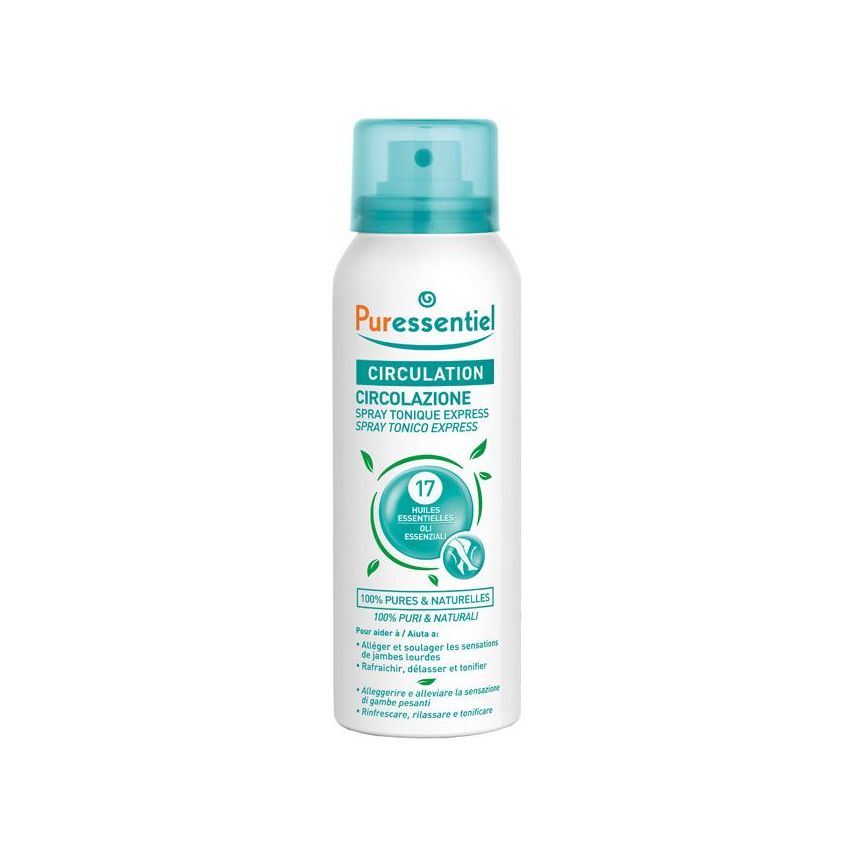 Puressentiel Spray Tonico Rapido per Circolazione - 100ml