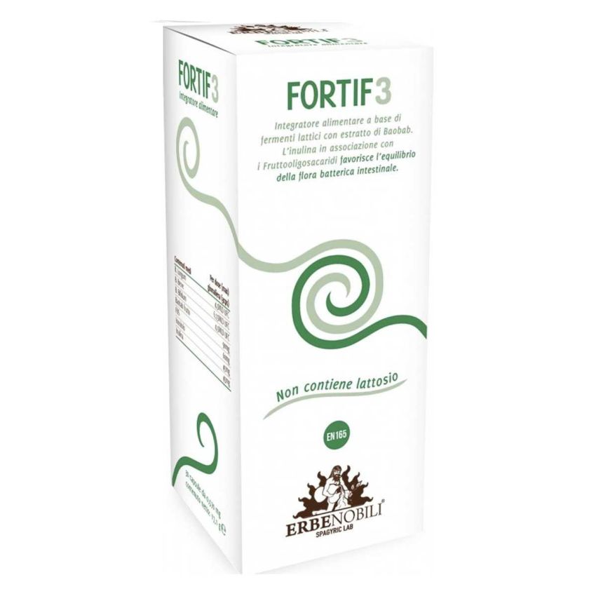 Fortif3 Potente Integrazione Alimentare - 30 Capsule
