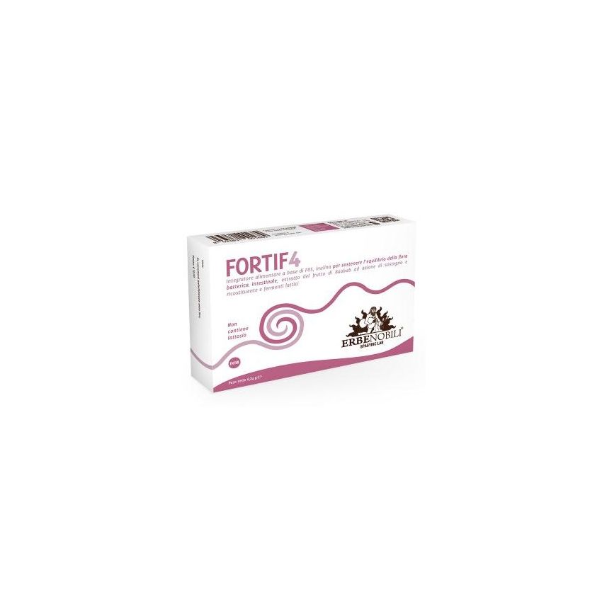 Erbe Nobili Fortif - Integratore Naturale, 12 Capsule