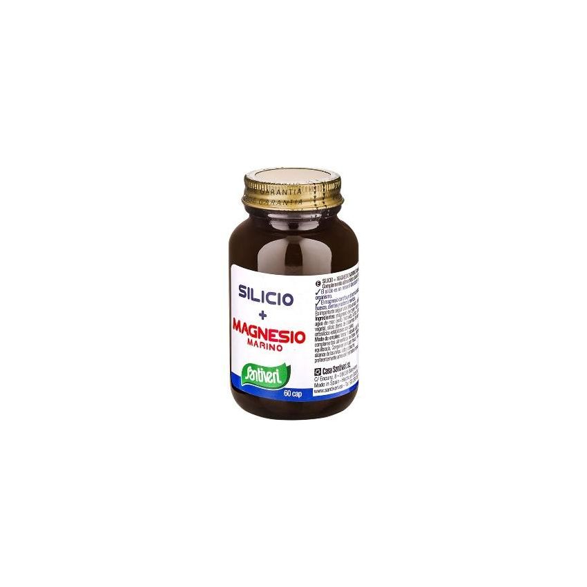 Santiveri Marine Magnesium and Silica Supplement - 60 Capsule