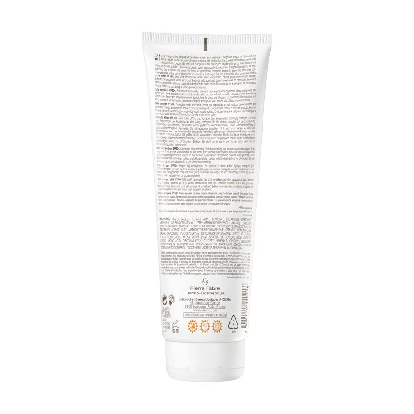 A-Derma Protect Latte Protettivo SPF50+ per Bambini, 250ml