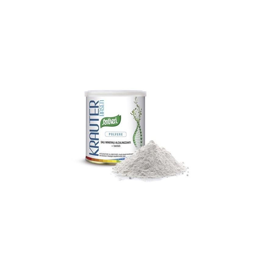 Santiveri Krauter Basen Polvere per Salute Benessere, 150g