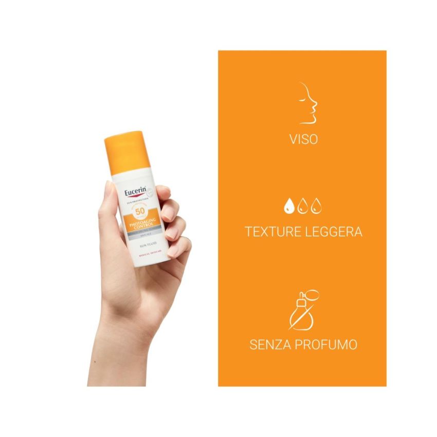 Eucerin Anti-Aging Sun Fluid SPF50, 50ml