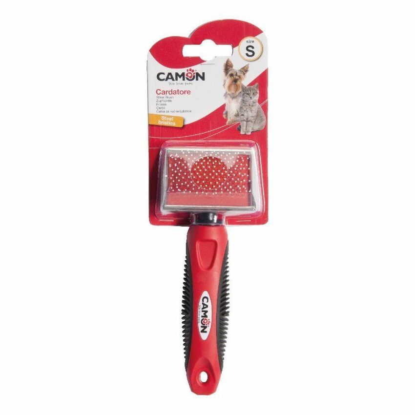 Cardatore Camon con Denti in Acciaio e Punte Arrotondate 6x4,5cm