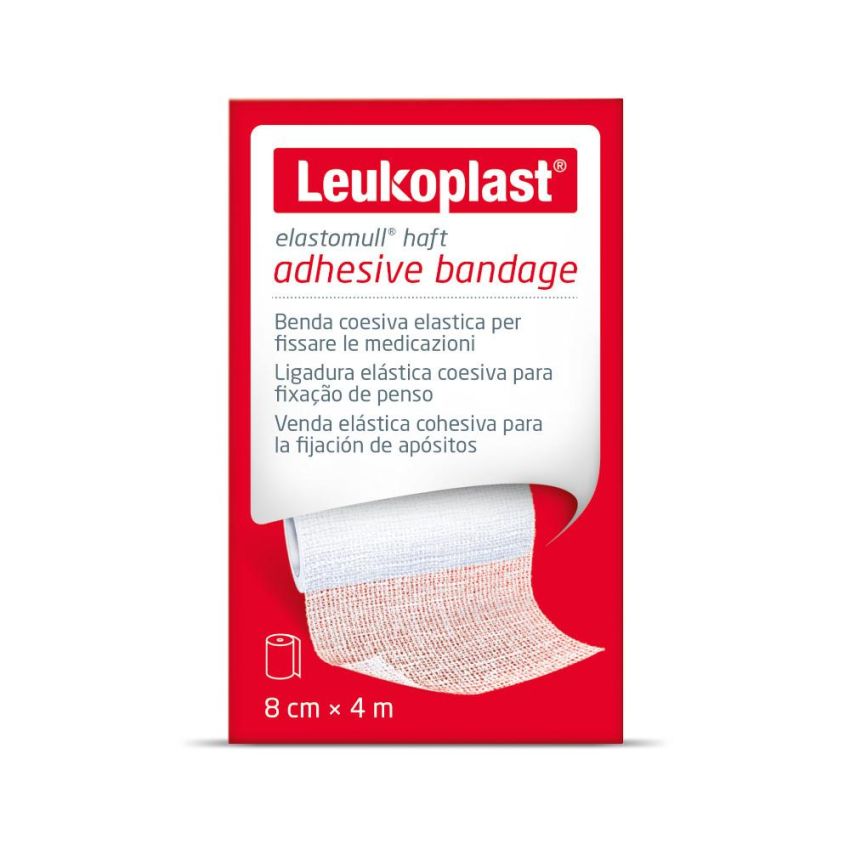 Benda Elastica Adesiva Elastomull Haft, 4m x 8cm