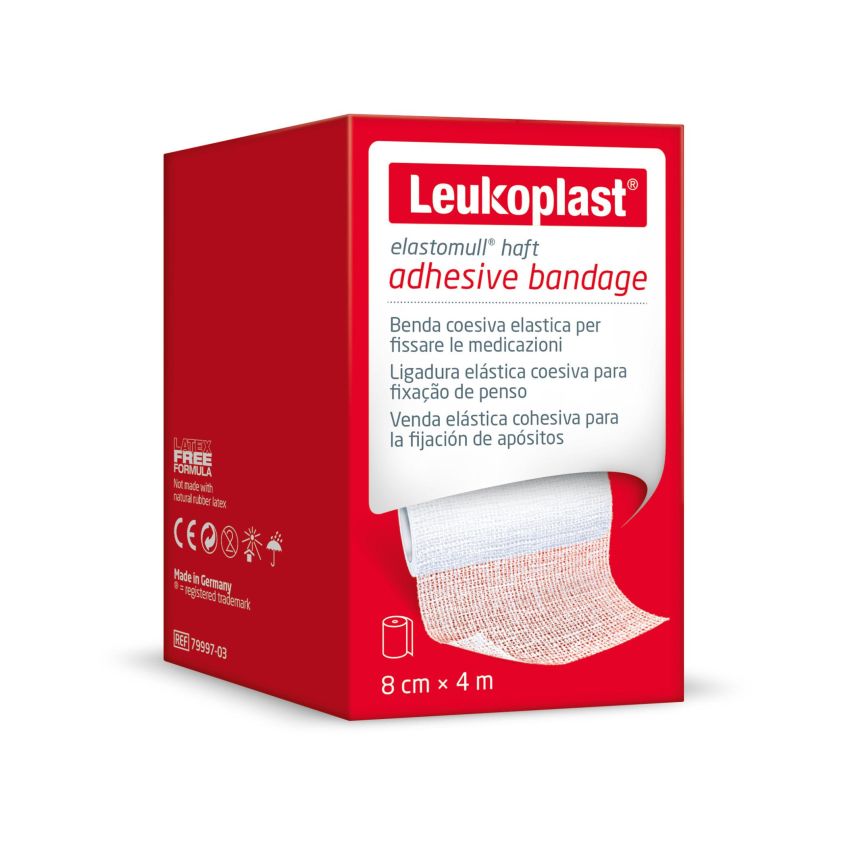 Benda Elastica Adesiva Elastomull Haft, 4m x 8cm