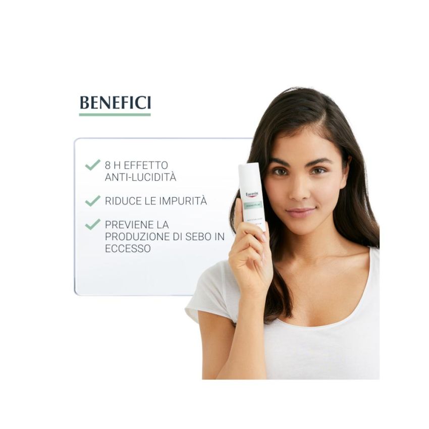 Fluido Opacizzante Controllo dell'Olio Eucerin DermoPurifyer 50ml