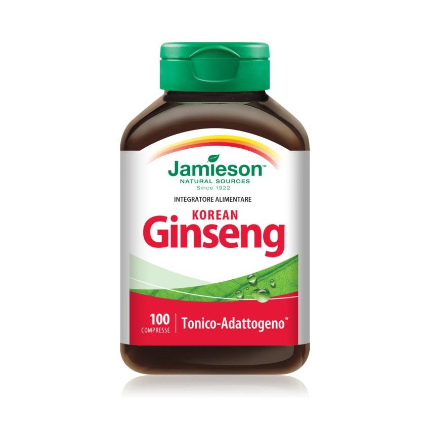 Jamieson 100 Compresse di Ginseng Coreano