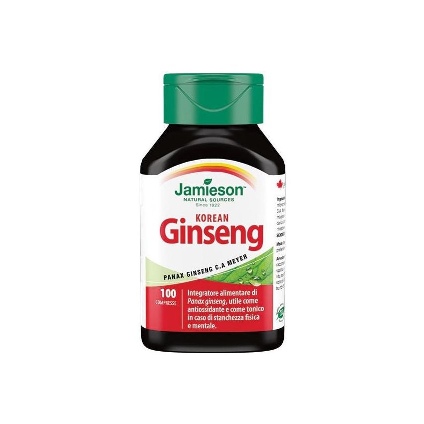 Jamieson 100 Compresse di Ginseng Coreano