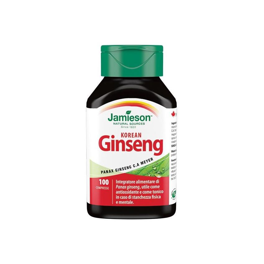Jamieson 100 Compresse di Ginseng Coreano