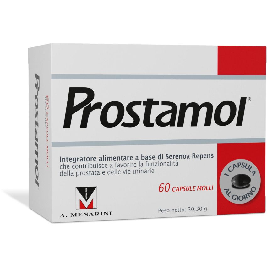 Prostamol Capsule Molli per il Benessere Prostatico, 60 Pezzi